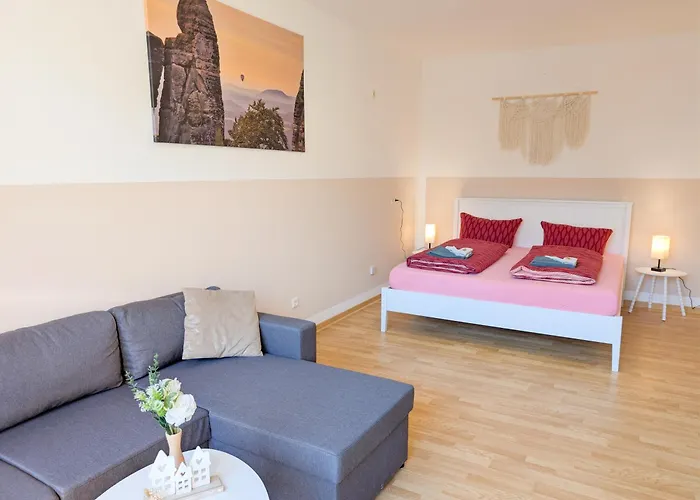 Urlaubsmagie Bachrauschen - Balkon Am Bach - Fuer 6p * Sebnitz