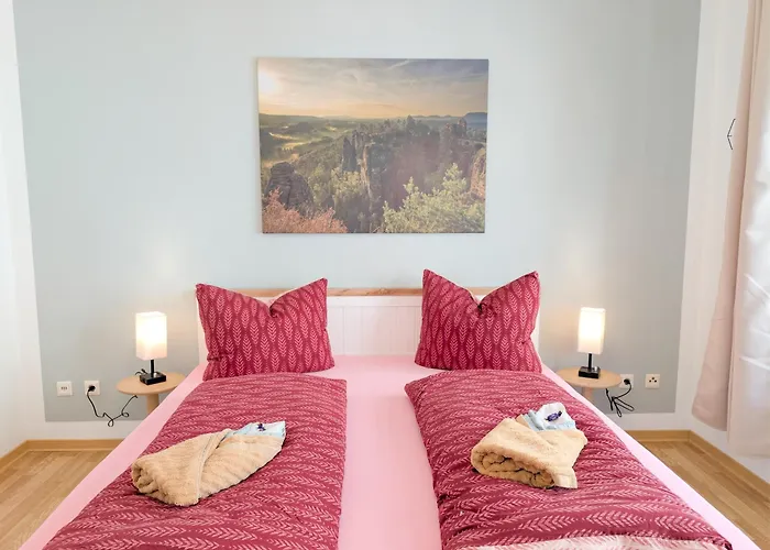 Lejlighed Urlaubsmagie Bachrauschen - Balkon Am Bach - Fuer 6p